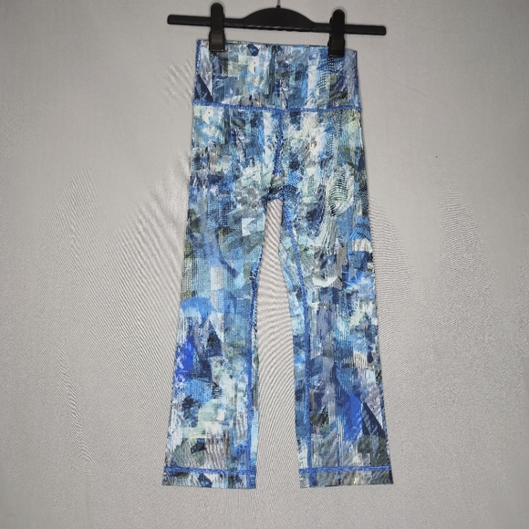 Lululemon Wunder Under Crop Leggings Style W6AO7S Size 4 - Picture 1 of 7